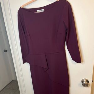 Chiara  Boni La Petite Robe Designer Dress Rich Plum/Merlot
